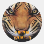 TIJGER STICKER (Voorkant)