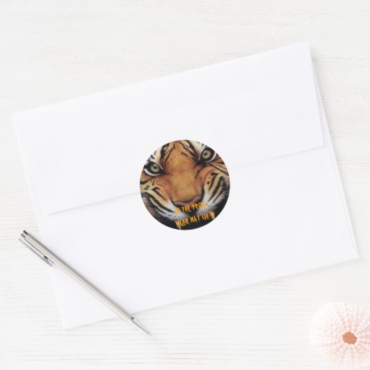 TIJGER STICKER (Envelop)