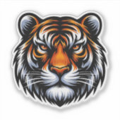 tijger sticker (Voorkant)