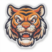 tijger sticker (Voorkant)