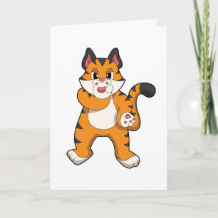 Tijger stil kaart
