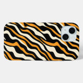 Tijger Stipes Patroon Case-Mate iPhone Case (Achterkant (horizontaal))