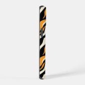 Tijger Stipes Patroon iPhone 15 Case (Rechterkant)