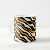 Tijger Stipes Patroon Koffiemok (Voorkant links)