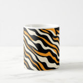 Tijger Stipes Patroon Koffiemok (Center)