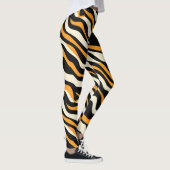 Tijger Stipes Patroon Leggings (Rechts)