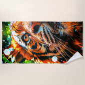 tijger strandlaken (Voorkant)