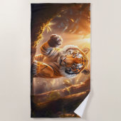 tijger strandlaken (Voorkant)