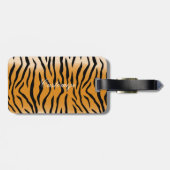 Tijger Stripes Pattern Thunder_Cove Bagagelabel (Achterkant horizontaal)