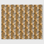 Tijger Stripes Pattern Thunder_Cove Cadeaupapier (Vlak)