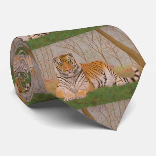 tijger stropdas (Opgerold)