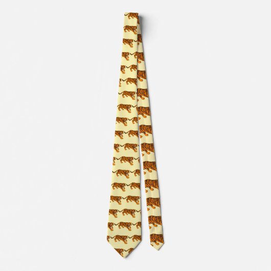 tijger stropdas (Voorkant)