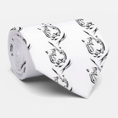 tijger stropdas (Opgerold)