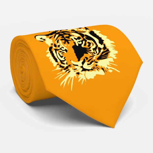 Tijger Stropdas (Opgerold)