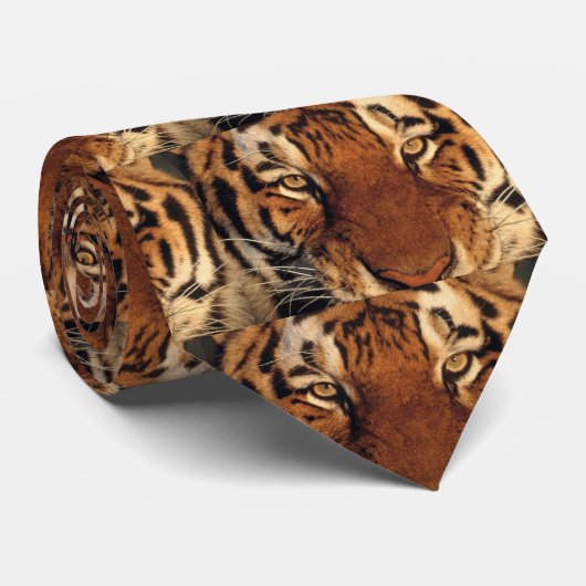 tijger stropdas (Opgerold)