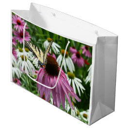 Tijger Swallowtail Butterfly Coneflower Gift Bag Groot Cadeauzakje