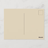 Tijger Symmetrie dierentuin Briefkaart (Achterkant)