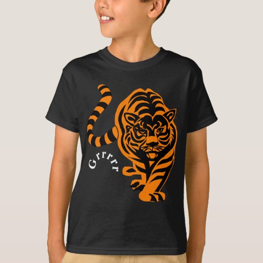 tijger t-shirt (Voorkant)