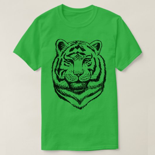 tijger t-shirt (Design voorkant)