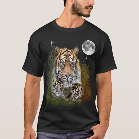 tijger t-shirt (Voorkant)