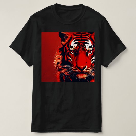 tijger t-shirt (Design voorkant)