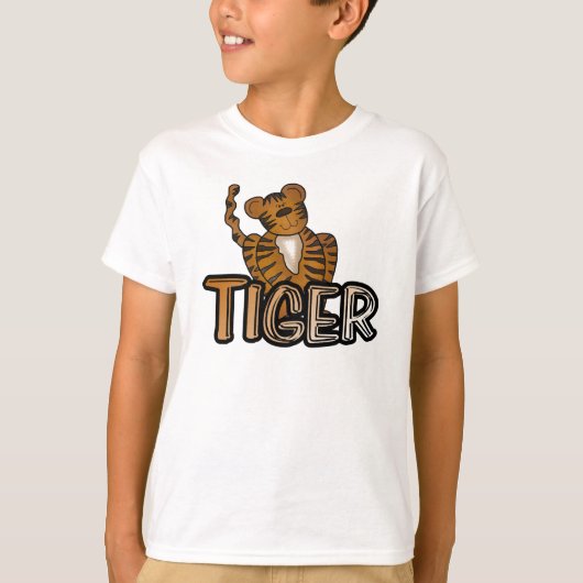 tijger t-shirt (Voorkant)