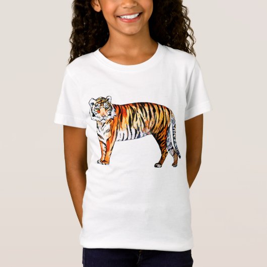 tijger t-shirt (Voorkant)