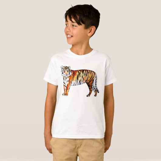 tijger t-shirt (Voorkant volledig)