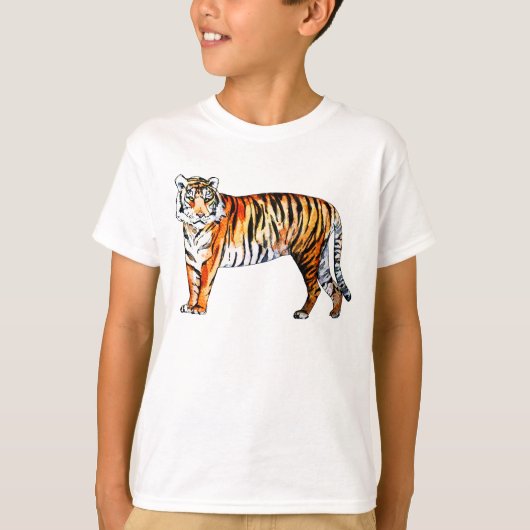 tijger t-shirt (Voorkant)