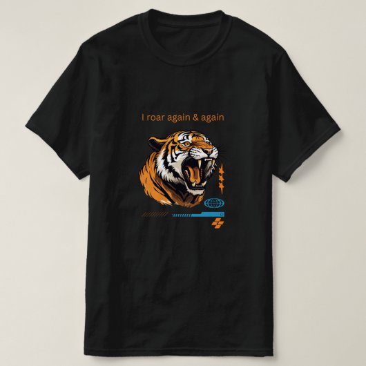 Tijger t-shirt (Design voorkant)