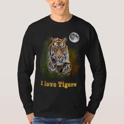 tijger t-shirt (Voorkant)