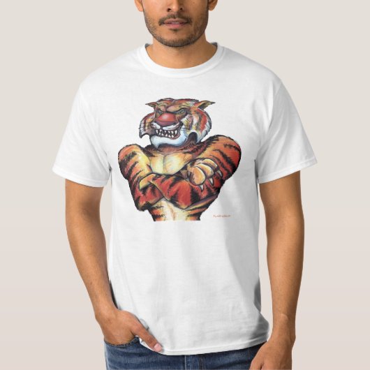 tijger t-shirt (Voorkant)