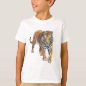 tijger t-shirt (Voorkant)