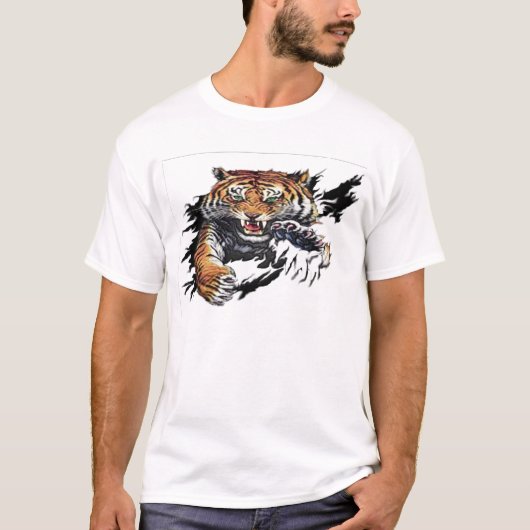 tijger t-shirt (Voorkant)