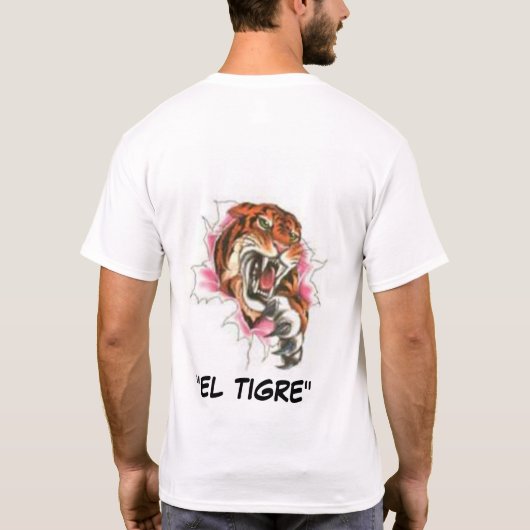 tijger t-shirt (Achterkant)