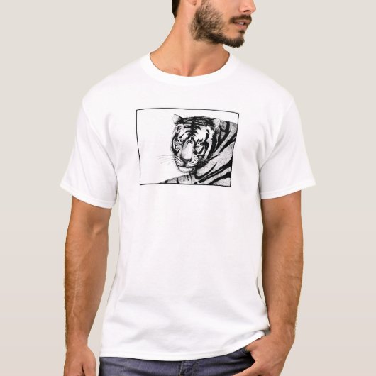 tijger t-shirt (Voorkant)