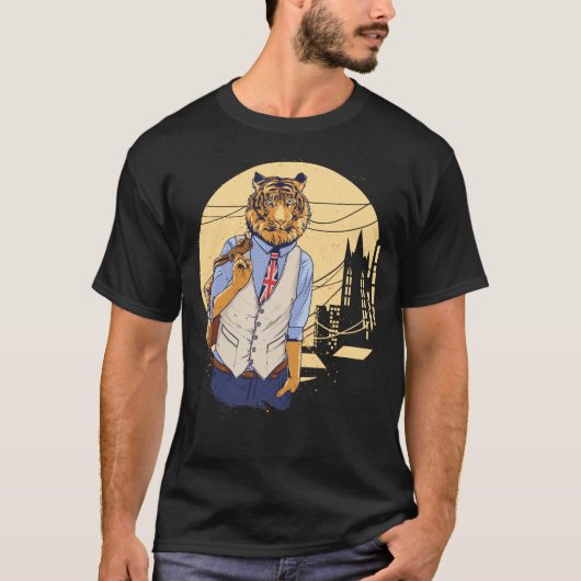 tijger t-shirt (Voorkant)