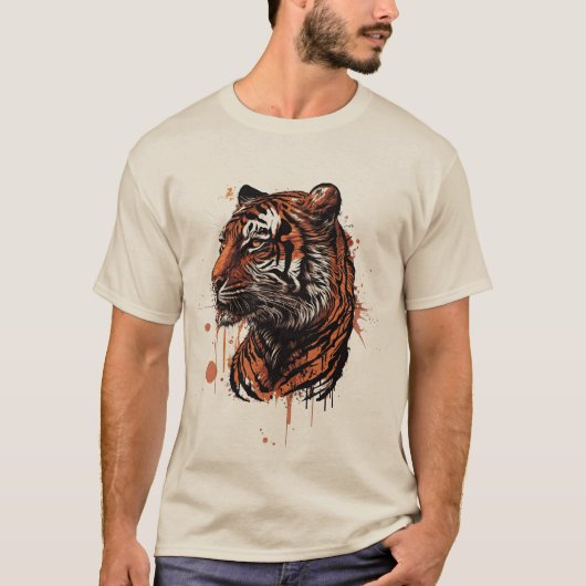 Tijger T-shirt (Voorkant)