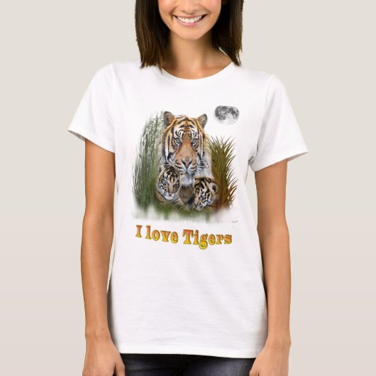 tijger t-shirt (Voorkant)