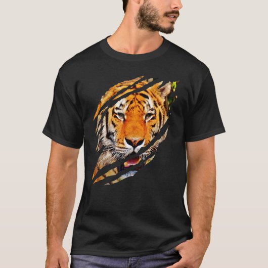 tijger t-shirt (Voorkant)