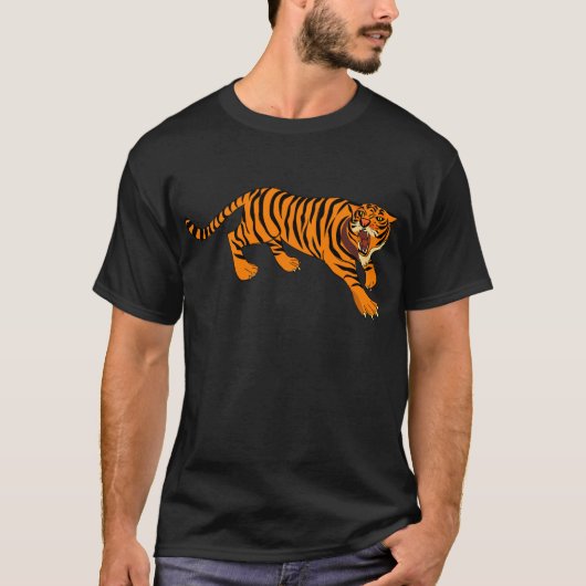 tijger t-shirt (Voorkant)