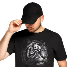 Tijger T-shirt – Majestueus, Elegant en toch Aggre