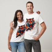 Tijger T-shirt ontwerpen (Unisex)