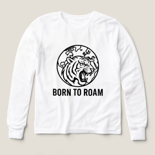 Tijger T-shirts voor baby (Voorkant)