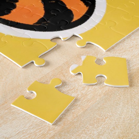 Tijger Tabby Kat Puzzel (Zijkant)