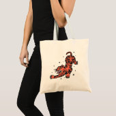 Tijger Tattoo Canvas tas (Voorkant (product))