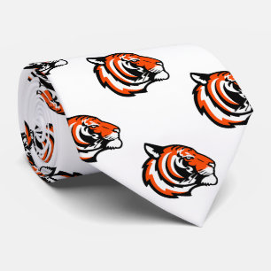 Tijger Team Mascotte Football Basketbal Necktie Stropdas