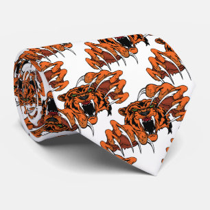 Tijger Team Mascotte Football Basketbal Necktie Stropdas