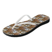 Tijger Teenslippers (Schuin)