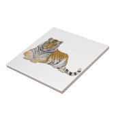 tijger tegeltje (Zijkant)